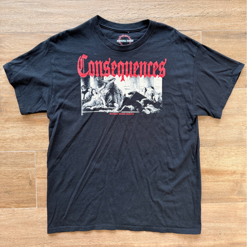 Sunday Mass Consequences T-Shirt